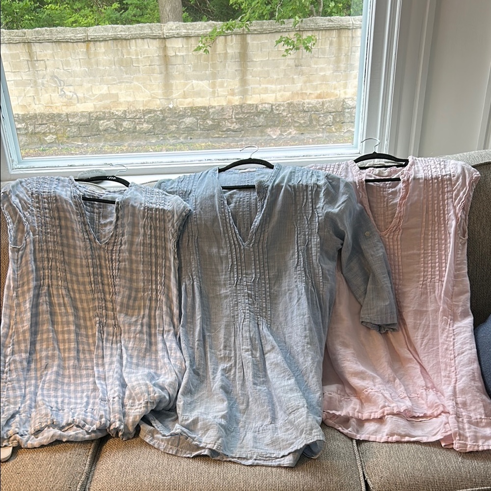 CP Shades Blue and Pink Tunics